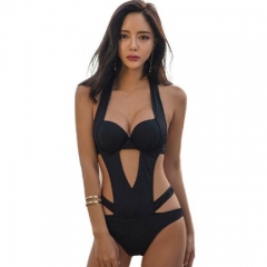 182312#Bodysuit Smock Swimsuit