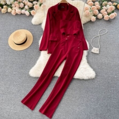 168256#Jacket +Vest+Trousers 3pcs Suit