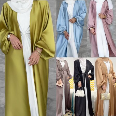 28LR507#Muslim cardigan