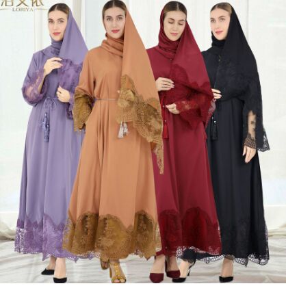 28LR575#Muslim dress