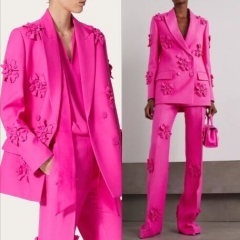 786901#Coat+Pants 2pcs Suit