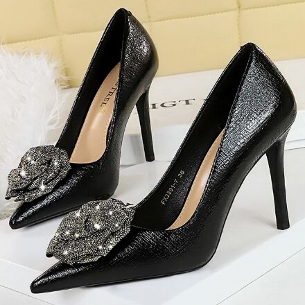 483391-AH52#7cm Heel Shoes