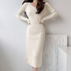 258210#Sweater Dress