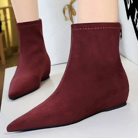 486383-2#Suede Boots Shoes