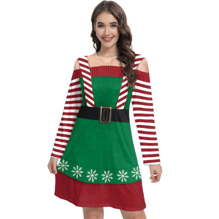 46B486-1014#Christmas Dress