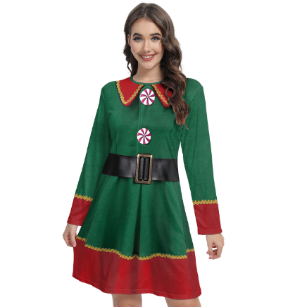 46B486-1013#Christmas Dress