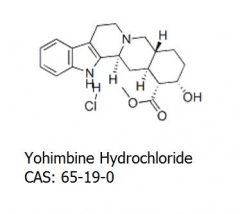 99.6% Purity Yohimbine Hydrochloride 65-19-0 sex enhancer