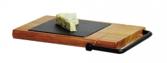 Slate-Wood Serving Board