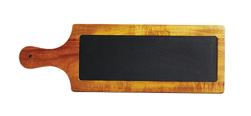 Slate-Wood Serving Board