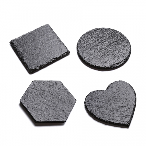 Slate coaster set