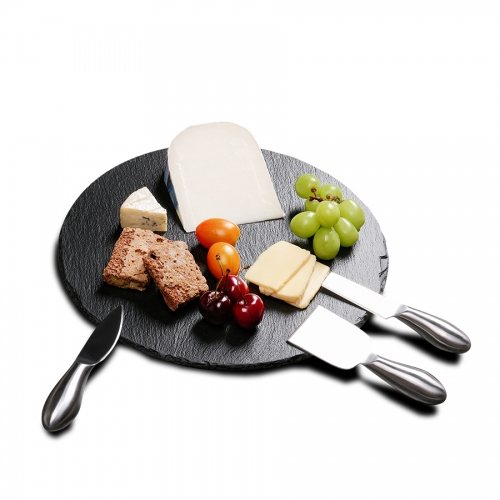 Slate serving board (round)