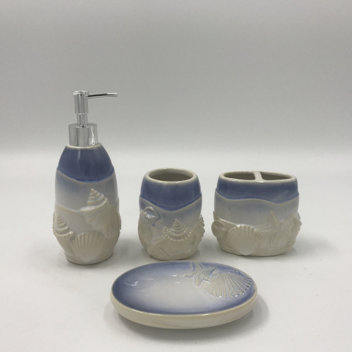 Bath Accessories with Porcelain Material