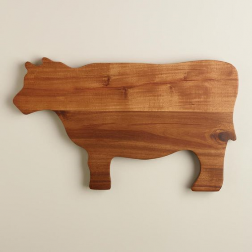 Wood Cheese Board (Cow)