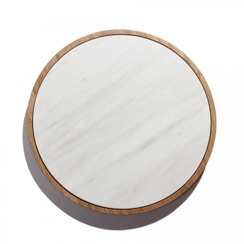 Artificial Marble + Acacia Wood Serving Board