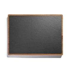 Slate-Wood Serving Board