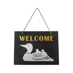 Slate Welcome Sign Board