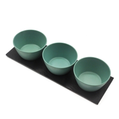 Bamboo Fiber Appetizer Set