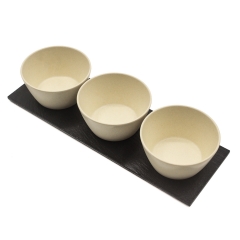 Bamboo Fiber Appetizer Set