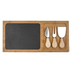 Bamboo Cheese Serving Kit