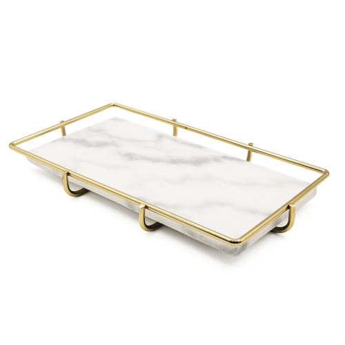 Marble Sharing Platter (Golden)