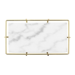 Marble Sharing Platter (Golden)