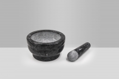 Marble Mortar and Pestle