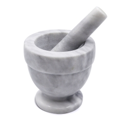 Marble Mortar and Pestle