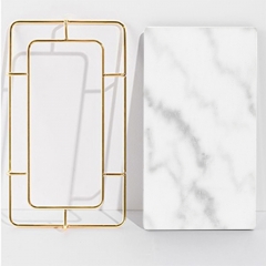 Marble Sharing Platter (Golden)