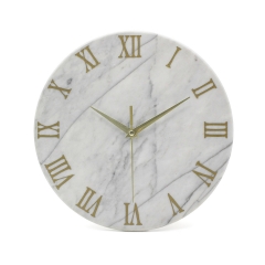 Marble Clock (Roman Numerals)