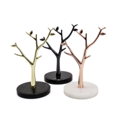 Marble Jewelry Stand (Black)