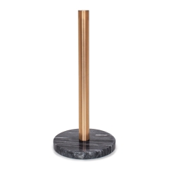 Marble Paper Towel Stand (Rose Gold)