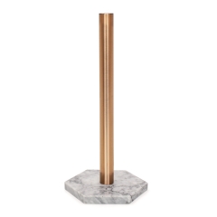 Marble Paper Towel Stand (Rose Gold)