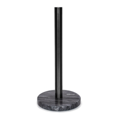 Marble Paper Towel Stand (Black)