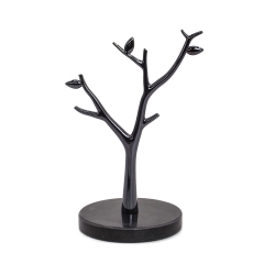 Marble Jewelry Stand (Black)