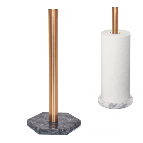 Paper Towel Holder Solid Brass Standing Paper Towel Holder 