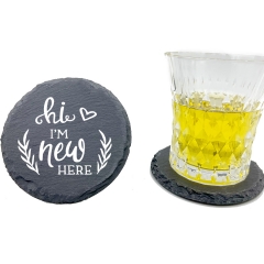 Slate coaster