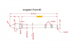 Tungsten Point #2 for Archery