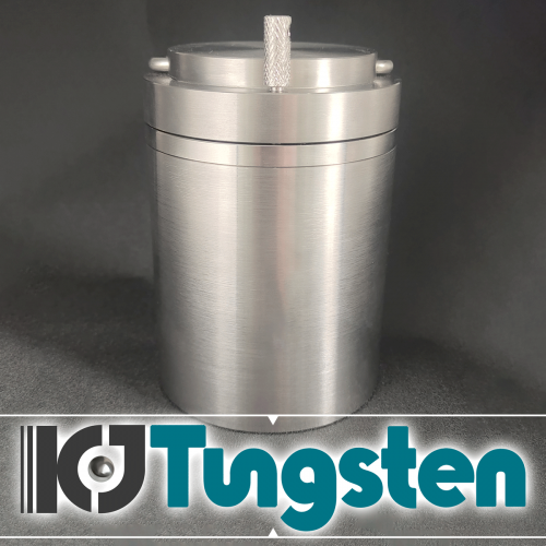 Tungsten Shielded Container for Vial Transport