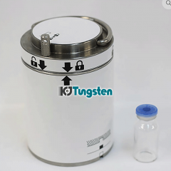 Tungsten Shielded Container for Vial Transport