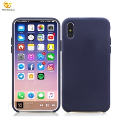 High Quality Colorful Liquid Silicone Rubber Mobile Phone Case for apple iphone X