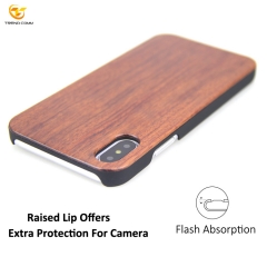 Personalized wooden cover bamboo case for iphone XS Max