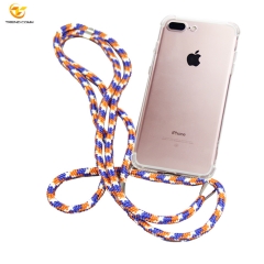 Necklace With Tpu Phone Case For Applei Phone 8 plus