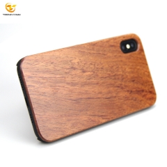 Personalized wooden cover bamboo case for iphone XS Max