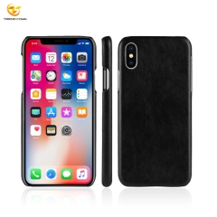 PU leather case for apple ipohne XS Max custom stickers