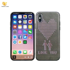 Heat Sensitive Thermal Mobile Phone Case For Iphone X