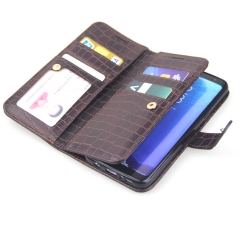 hot selling products stand wallet leather case for galaxy s8