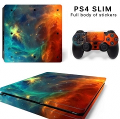 Full Cover Slim Console Custom Printing Sticker For PS4