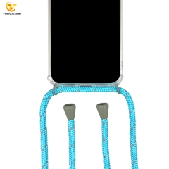 Acrylic Neck Phone Holder For iPhone 11 TPU Mobile Case Covers