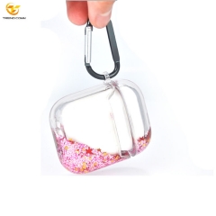 Keychain Earpods Case Luxury Custom Waterproof For Airpods Glitter Case