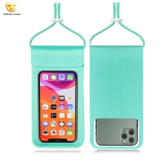 For iPhone 11 Clear Mobile Phone Cover Custom PVC Waterproof Card Case